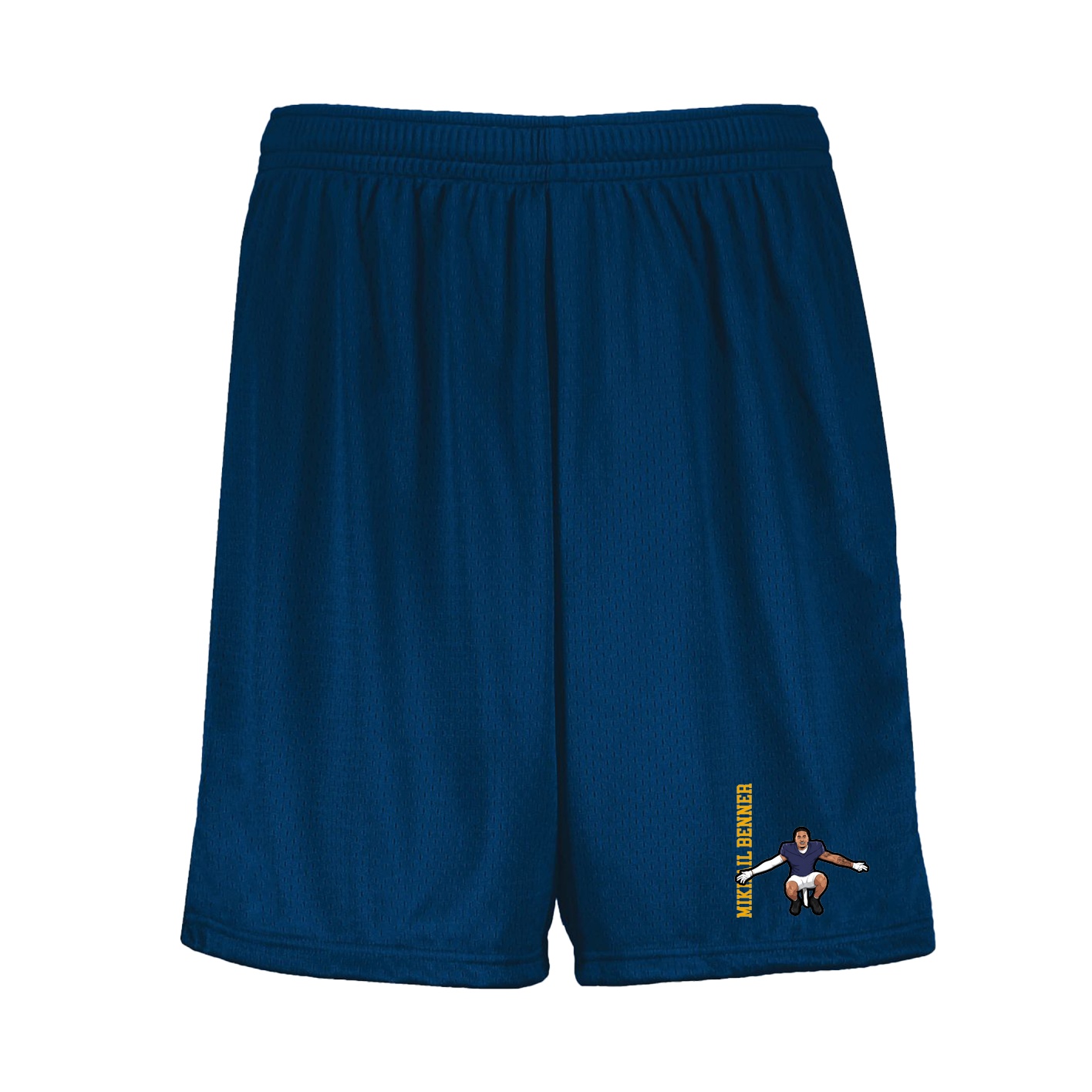 Shorts — Name Vertical in Navy