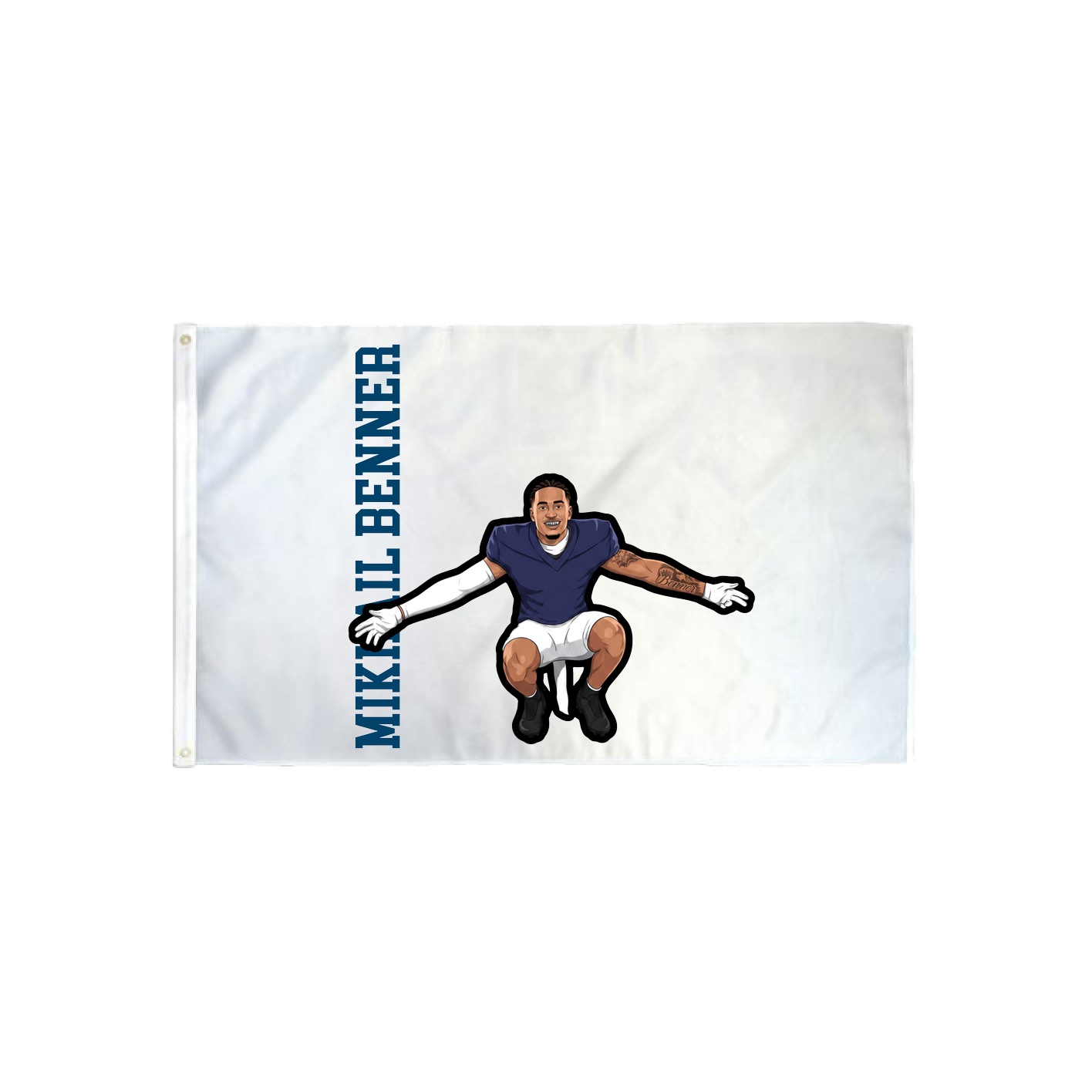 3x5 Flag — Name Vertical in Classic