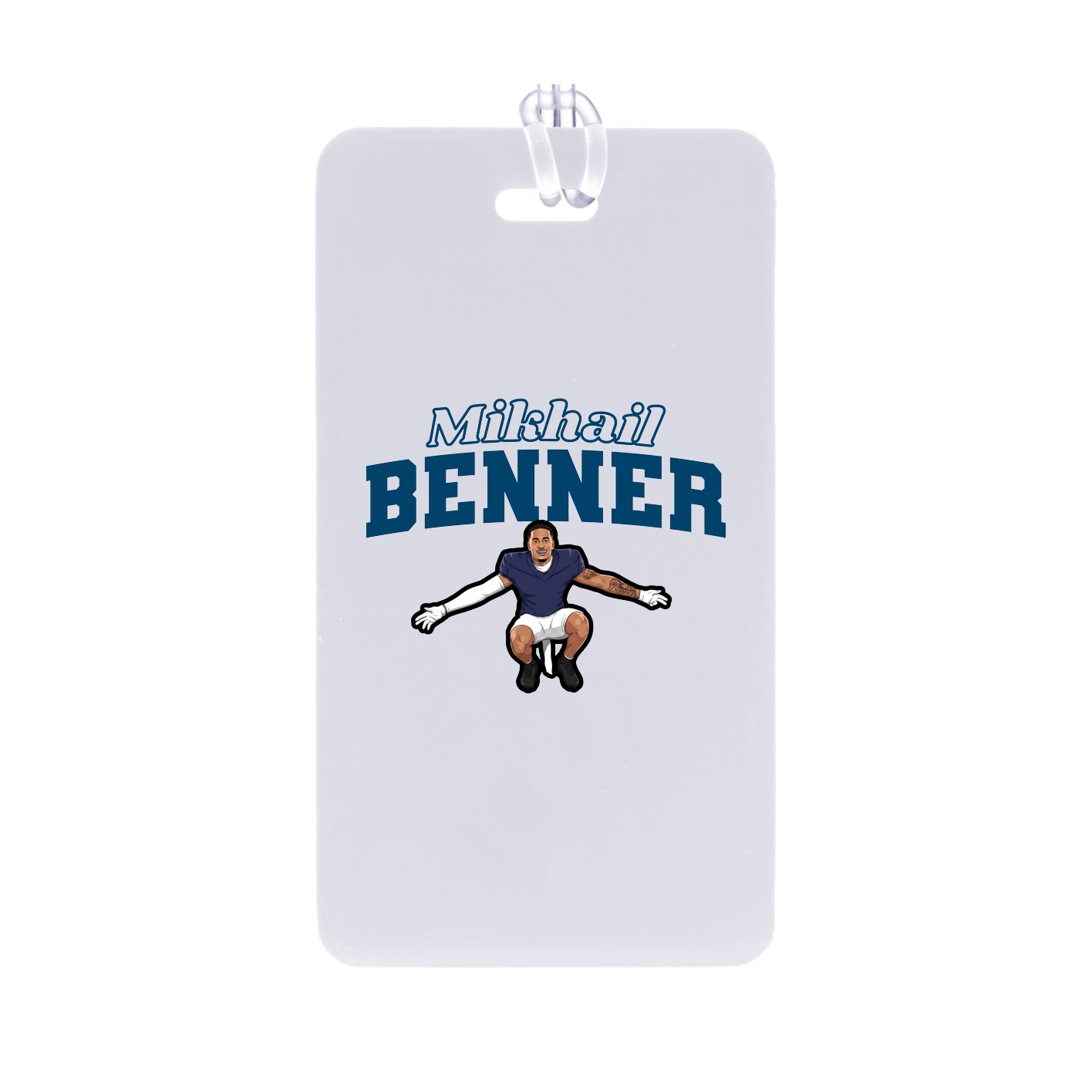 Bag Tag — Name Arch in Classic