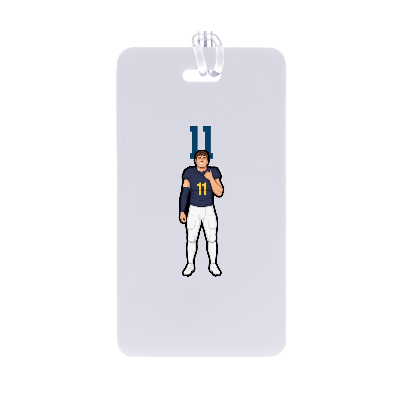 Bag Tag — Number Top in Classic