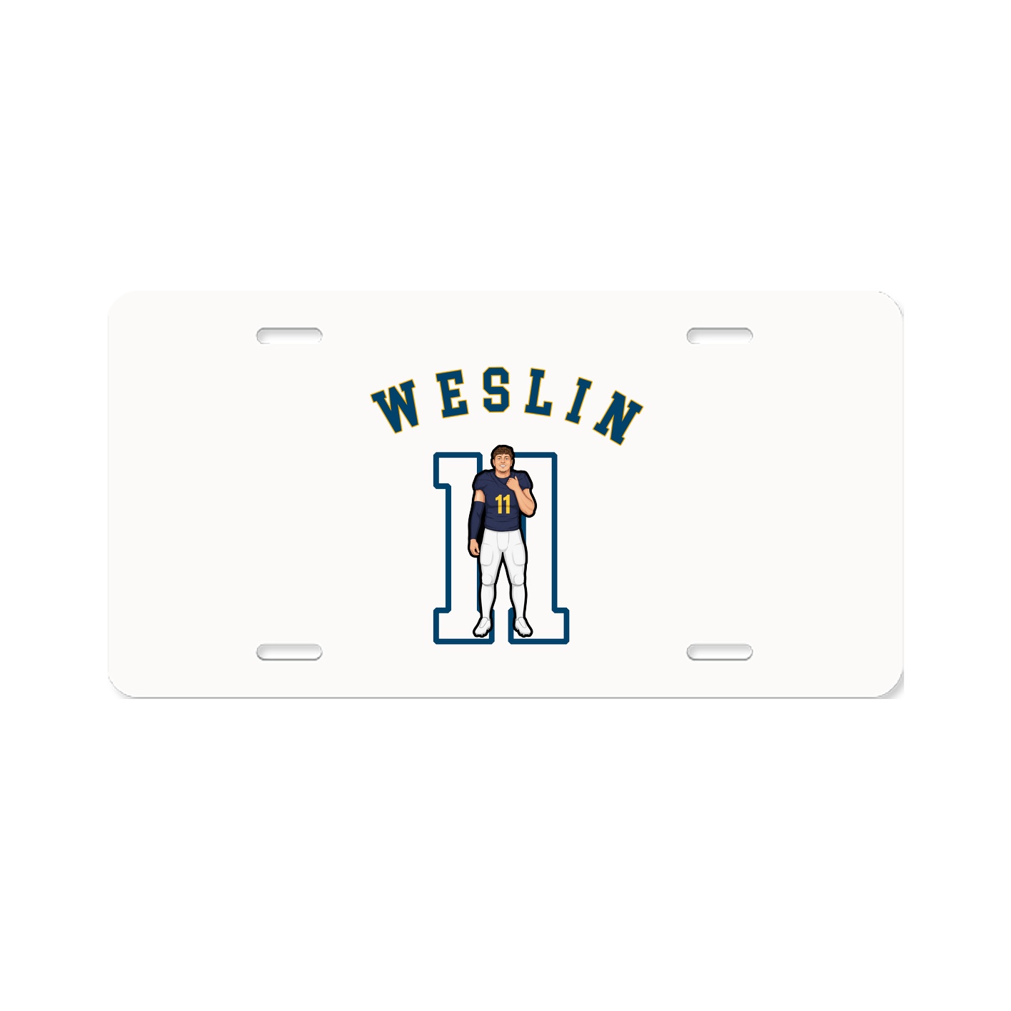 License Plate — Shirsey Arch in Classic