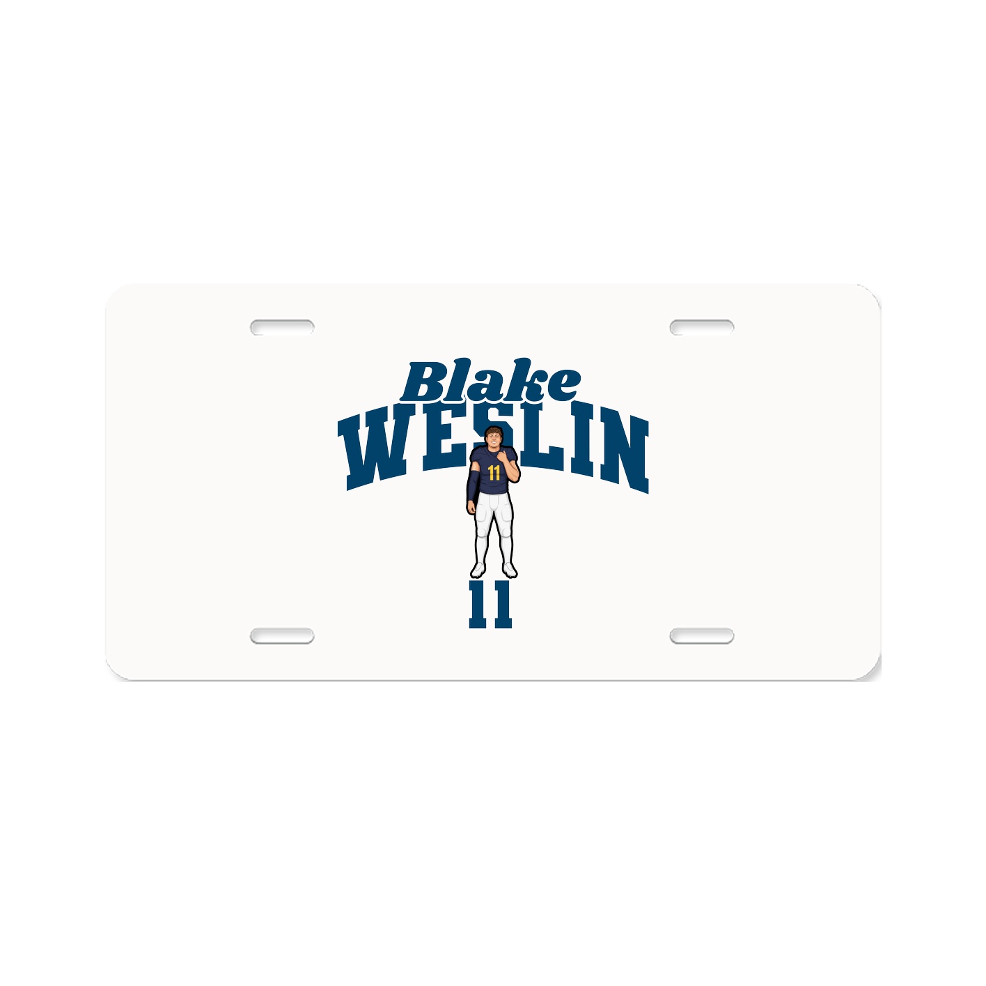 License Plate — Signature Arch in Classic