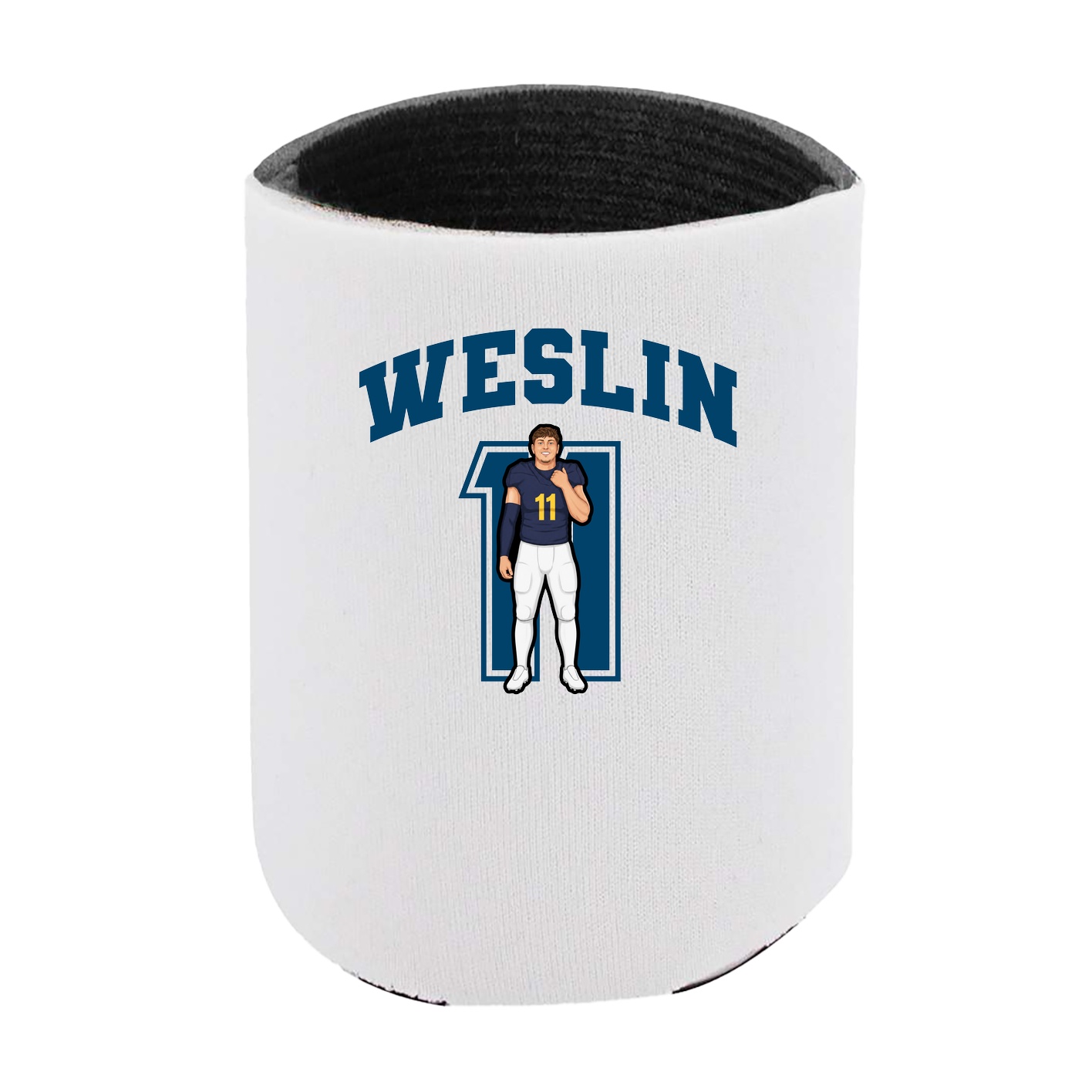 Can Holder — Number in White