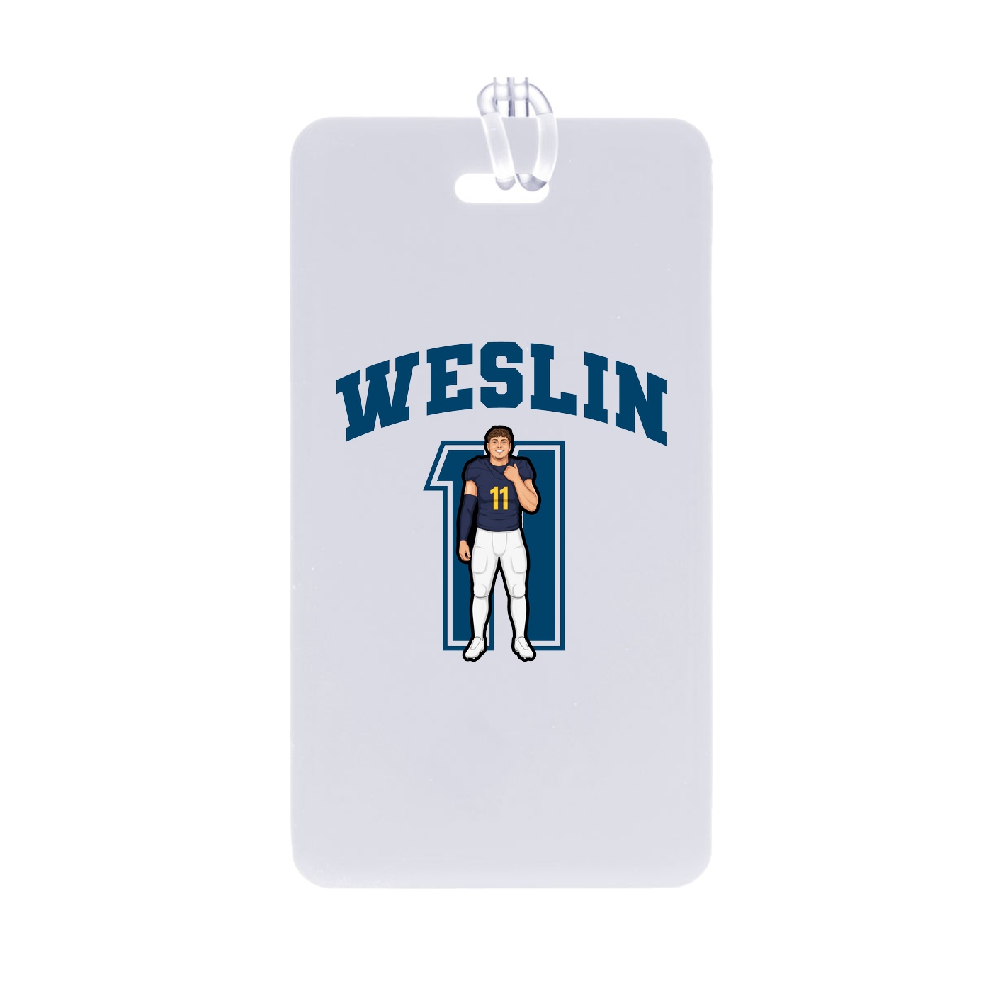 Bag Tag — Number in Classic