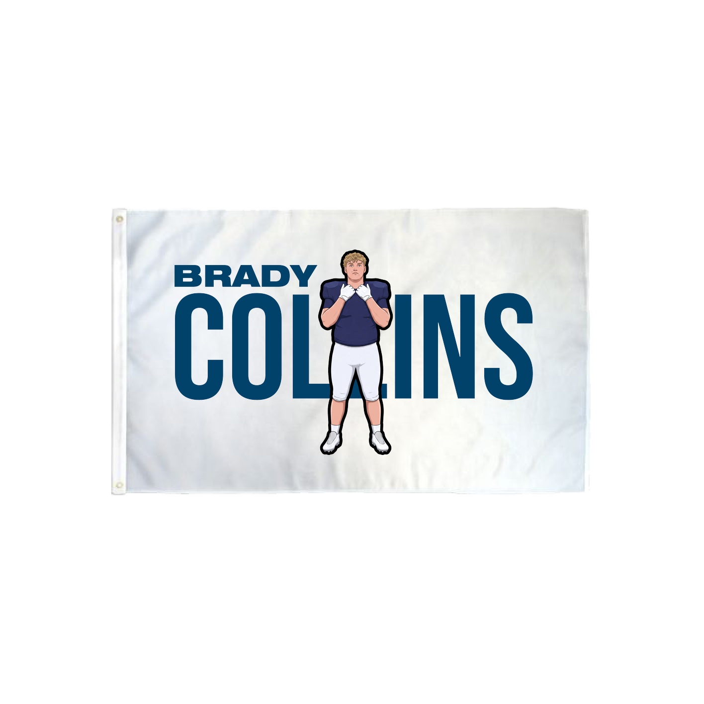 3x5 Flag — Player Name in Classic