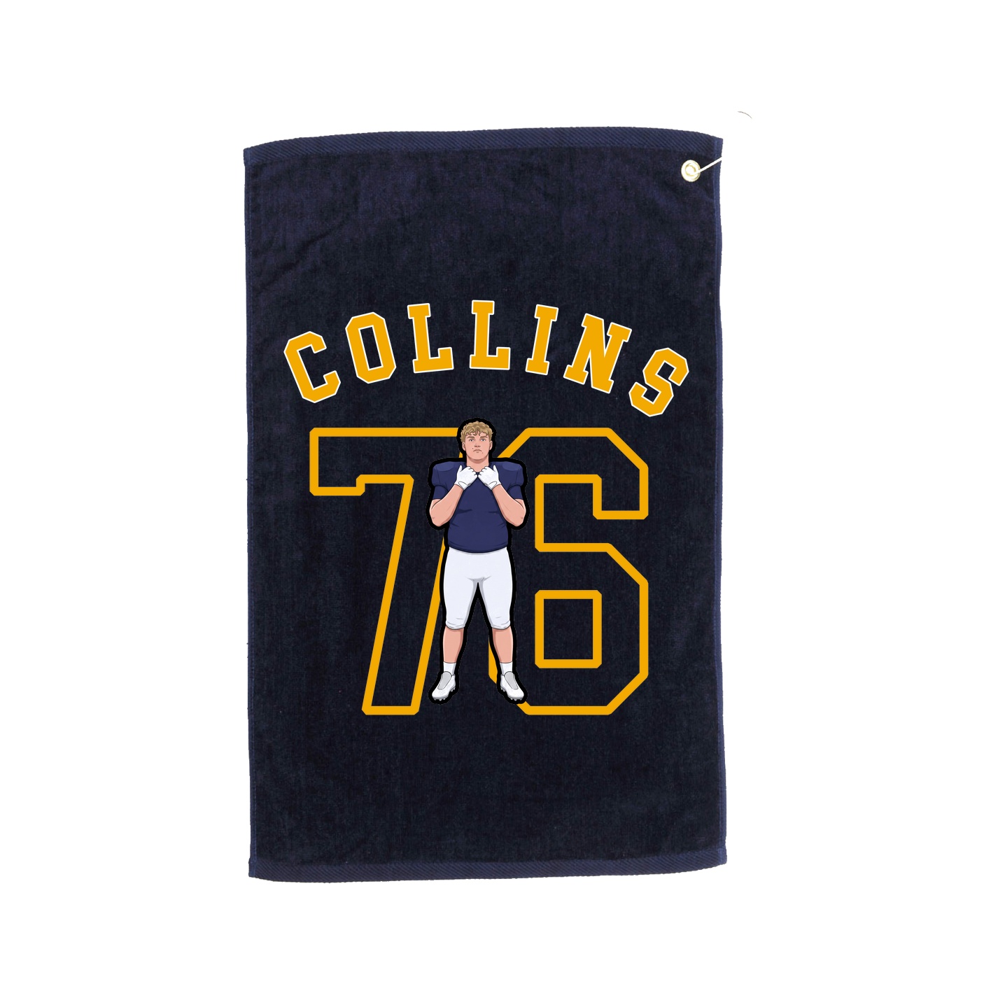 Golf Towel — Shirsey Arch in Navy