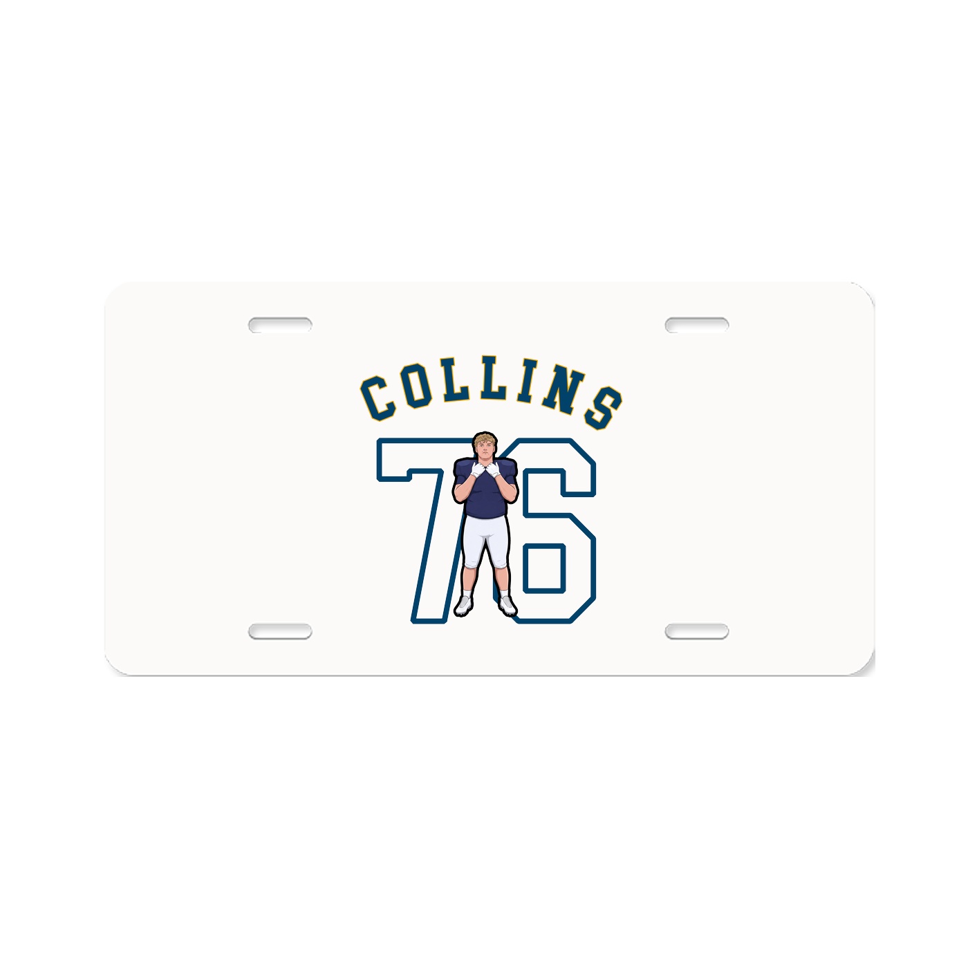 License Plate — Shirsey Arch in Classic