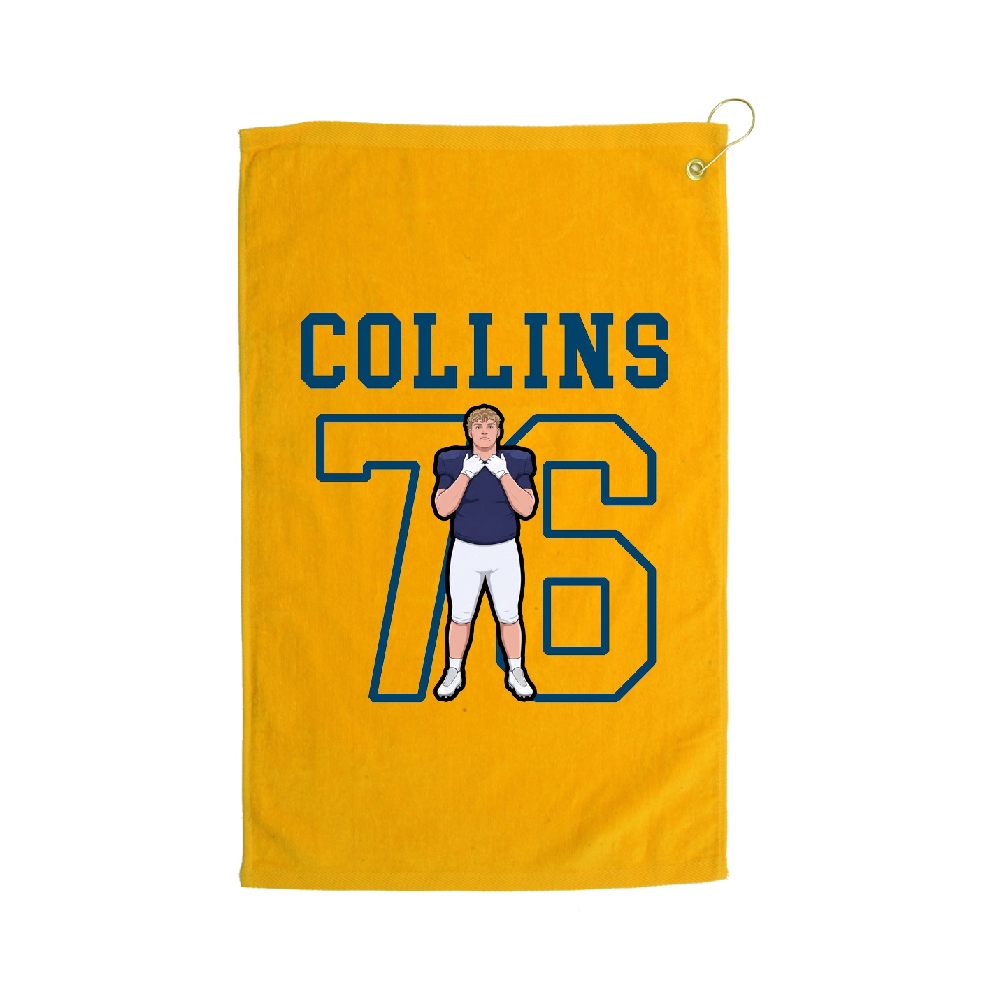Golf Towel — Shirsey in Gold
