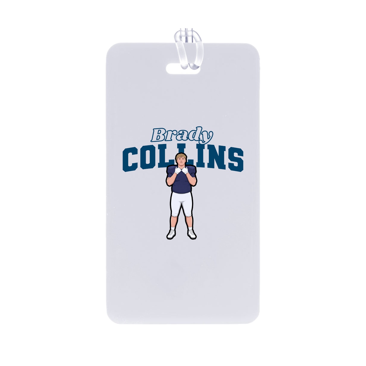 Bag Tag — Name Arch in Classic