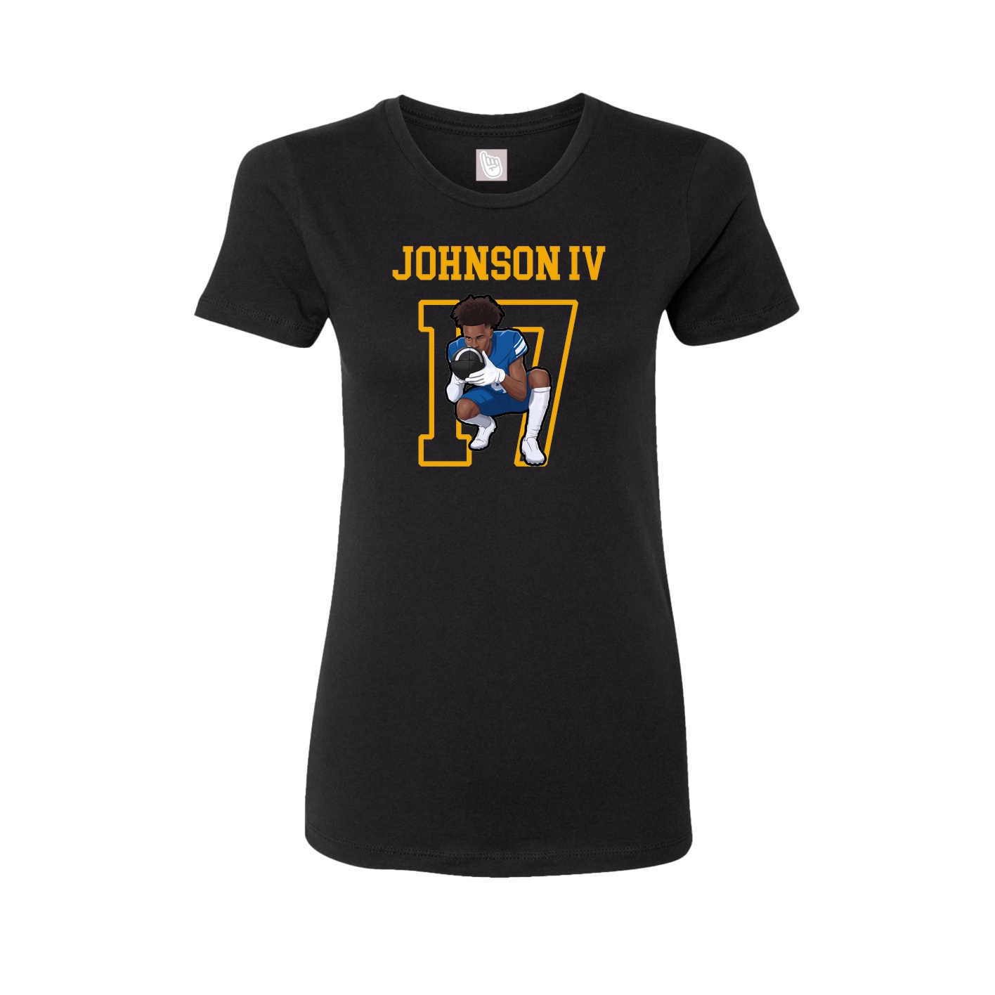 Fitted Women's Tee — Shirsey in Black