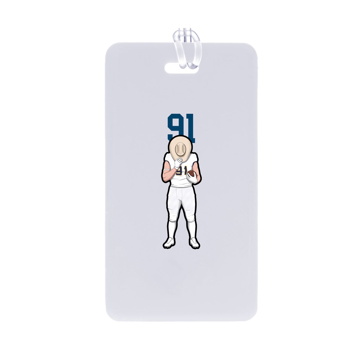 Bag Tag — Number Top in Classic