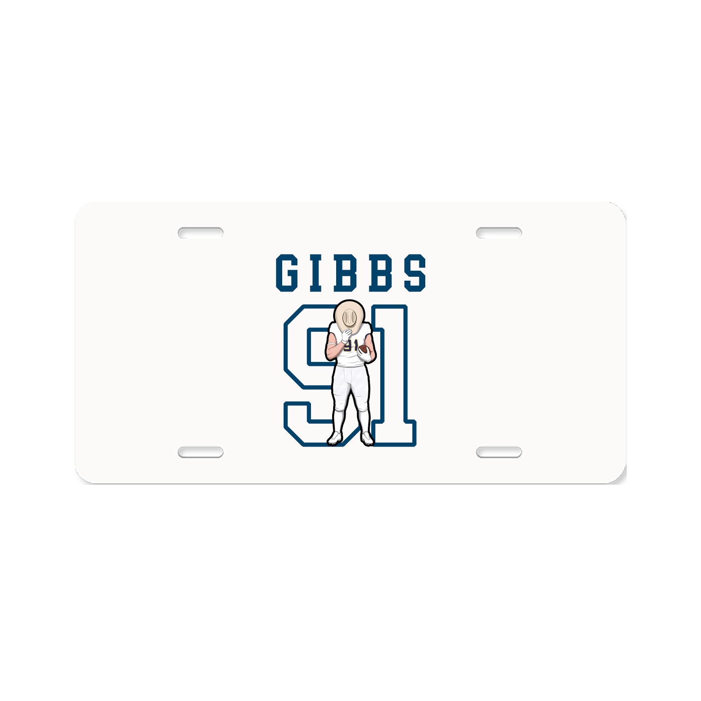 License Plate — Shirsey in Classic
