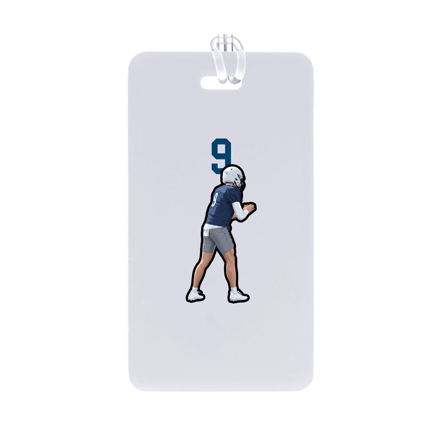 Bag Tag — Number Top in Classic