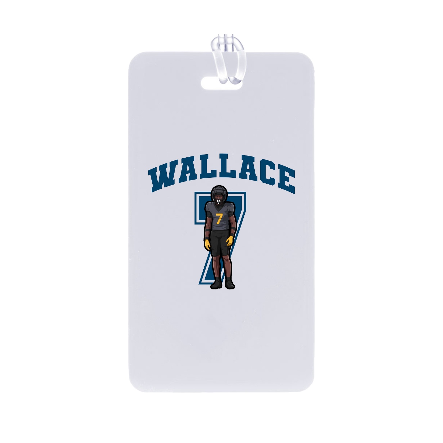 Bag Tag — Number in Classic