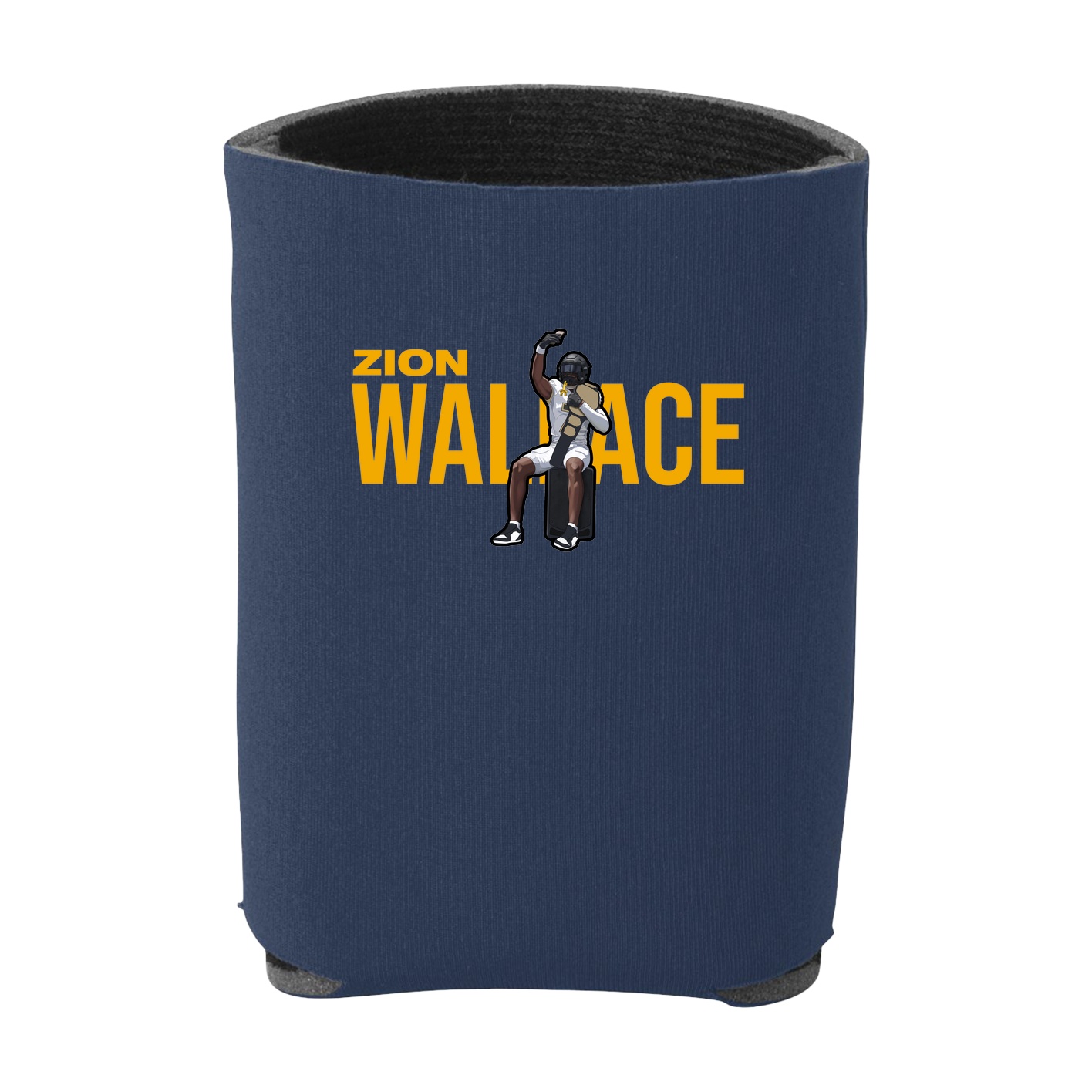 Can Holder — Player Name in Navy