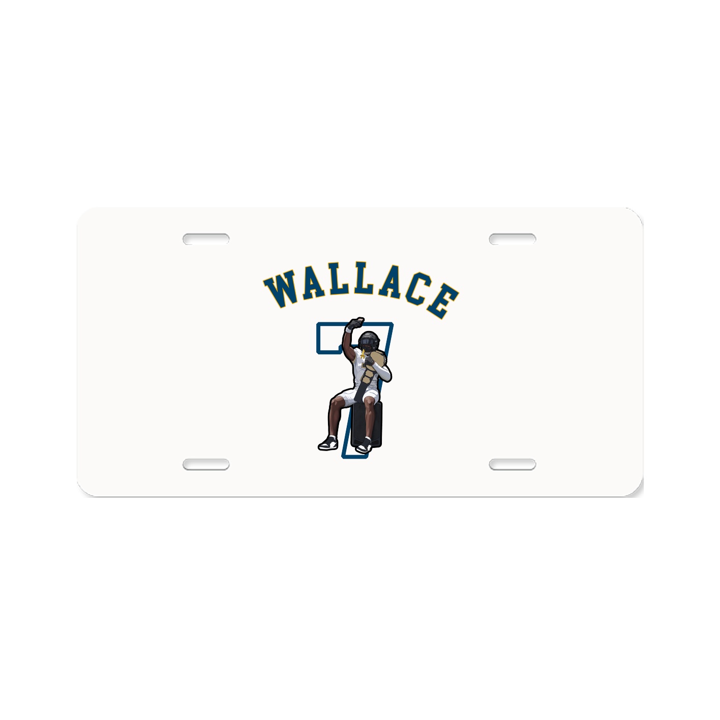 License Plate — Shirsey Arch in Classic