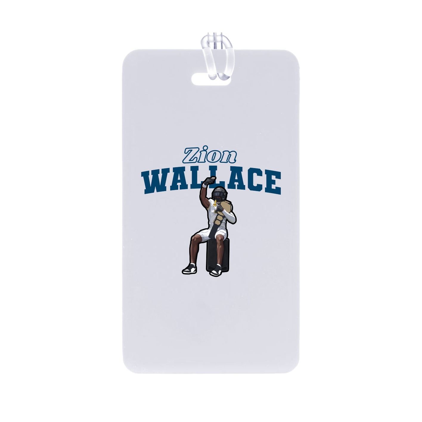 Bag Tag — Name Arch in Classic