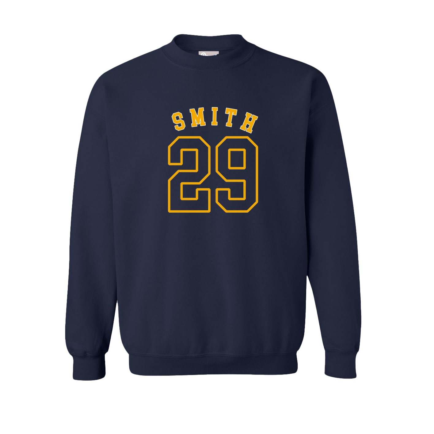 Fleece Crew — Shirsey Arch in Navy