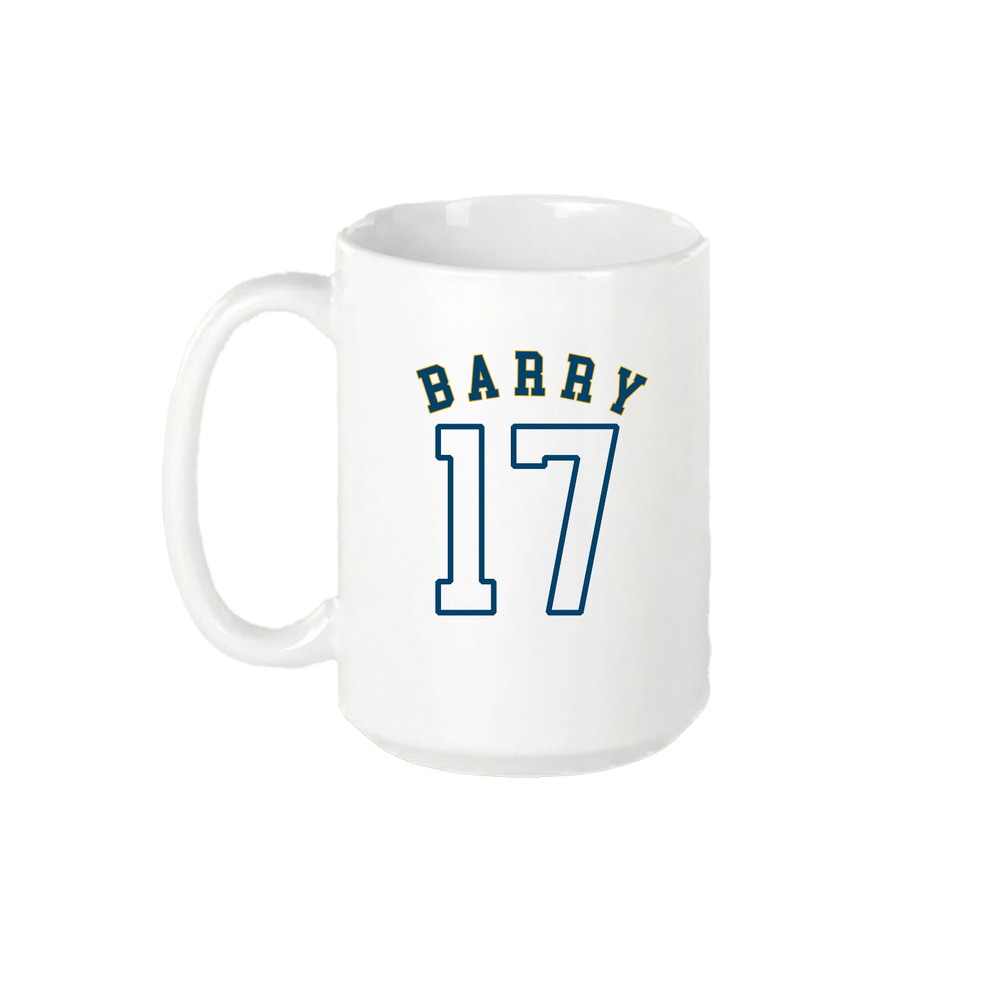 15oz Coffee Mug — Shirsey Arch in White