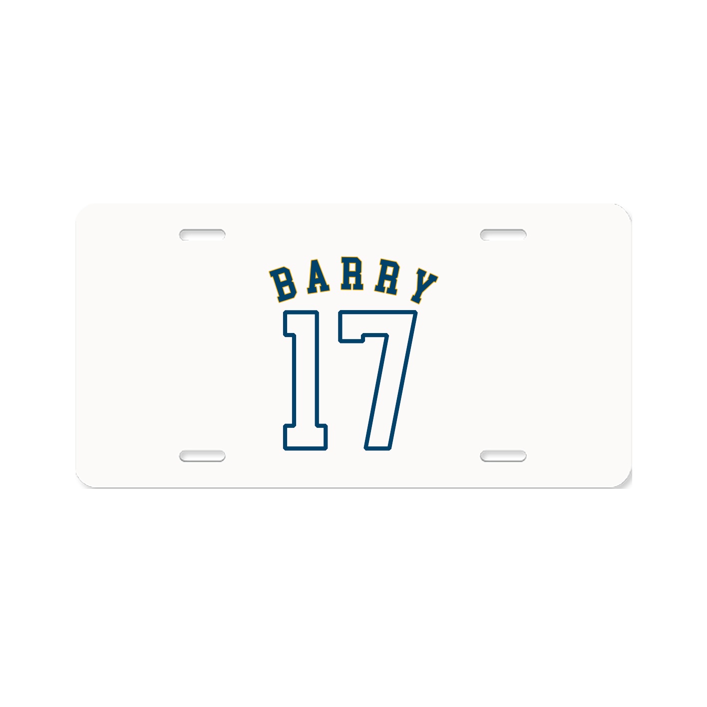 License Plate — Shirsey Arch in Classic