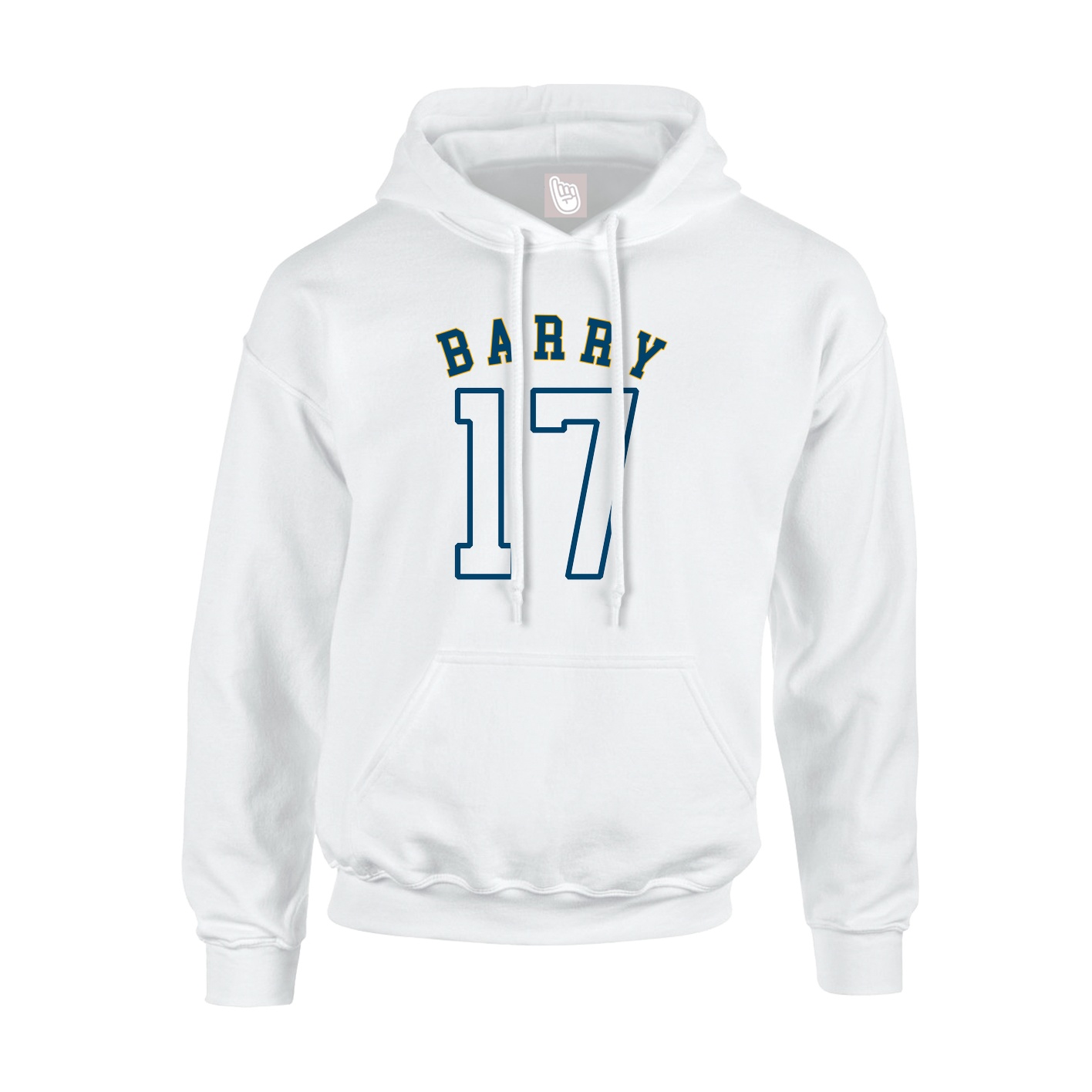 Hoodie — Shirsey Arch in White