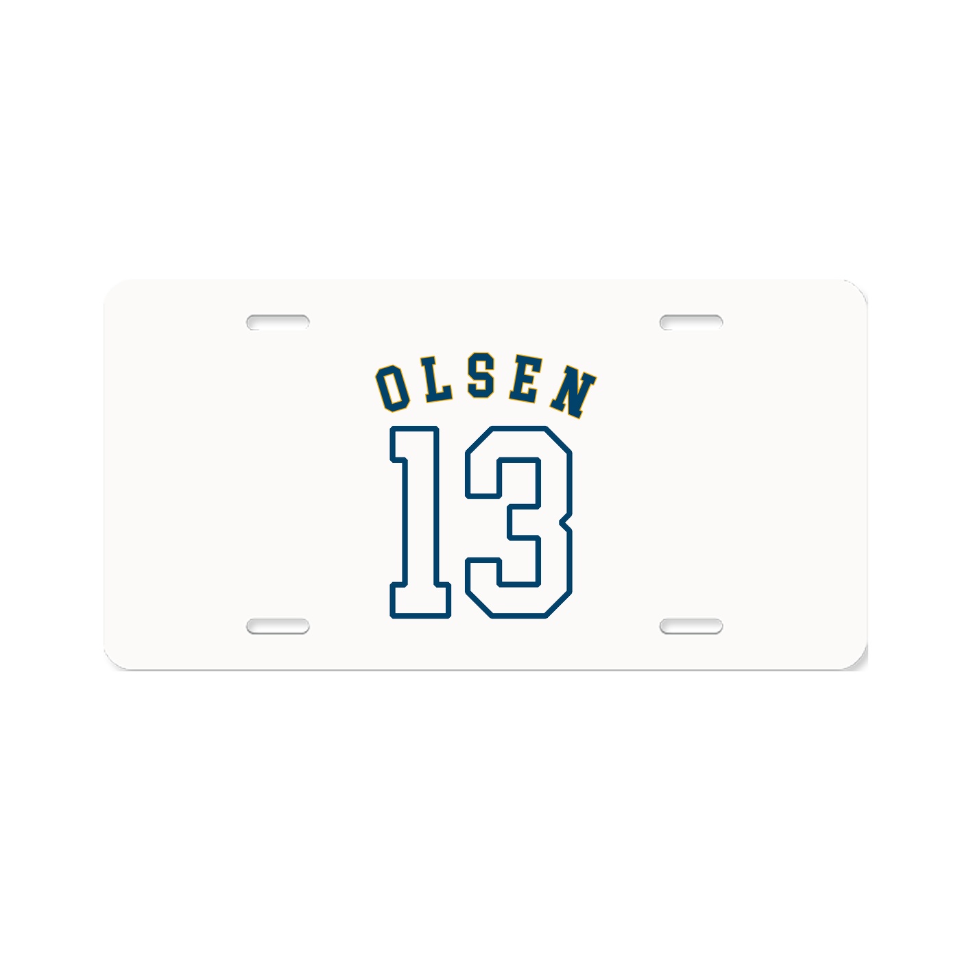 License Plate — Shirsey Arch in Classic