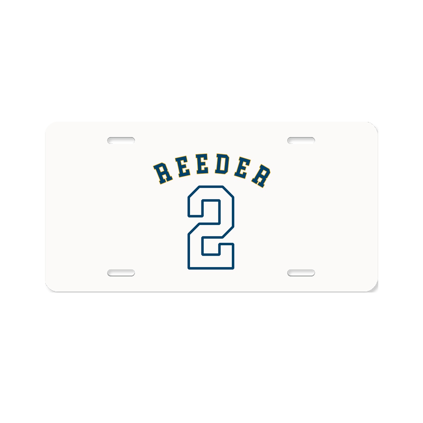 License Plate — Shirsey Arch in Classic