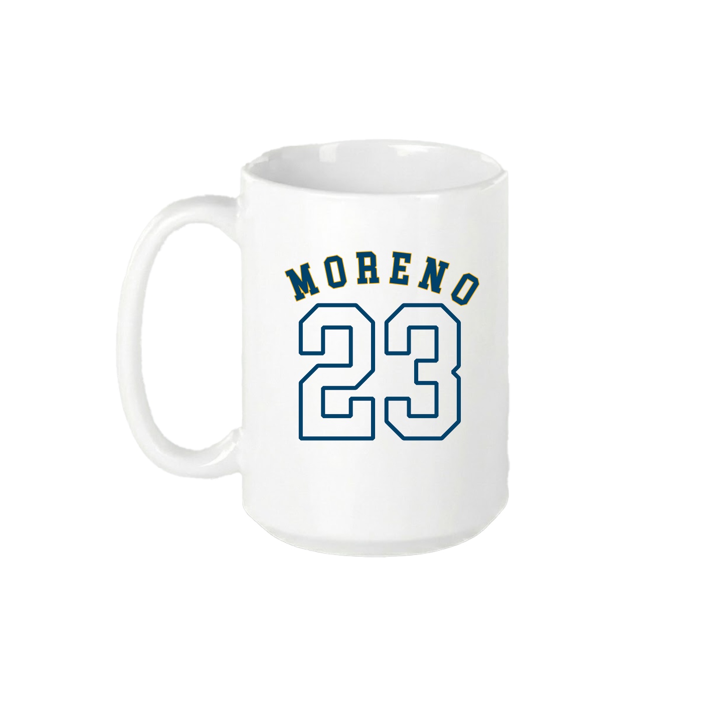 15oz Coffee Mug — Shirsey Arch in White