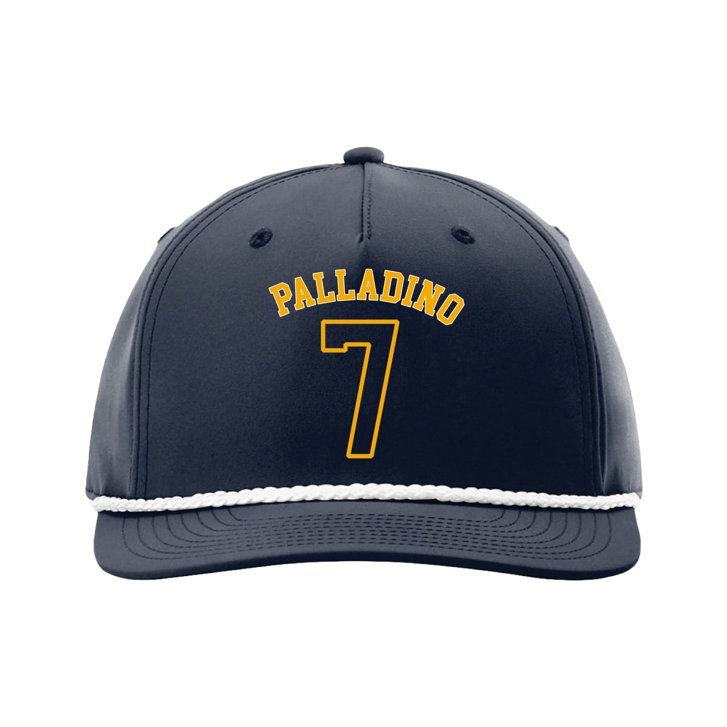 Five-Panel Classic Rope Cap — Shirsey Arch in Navy