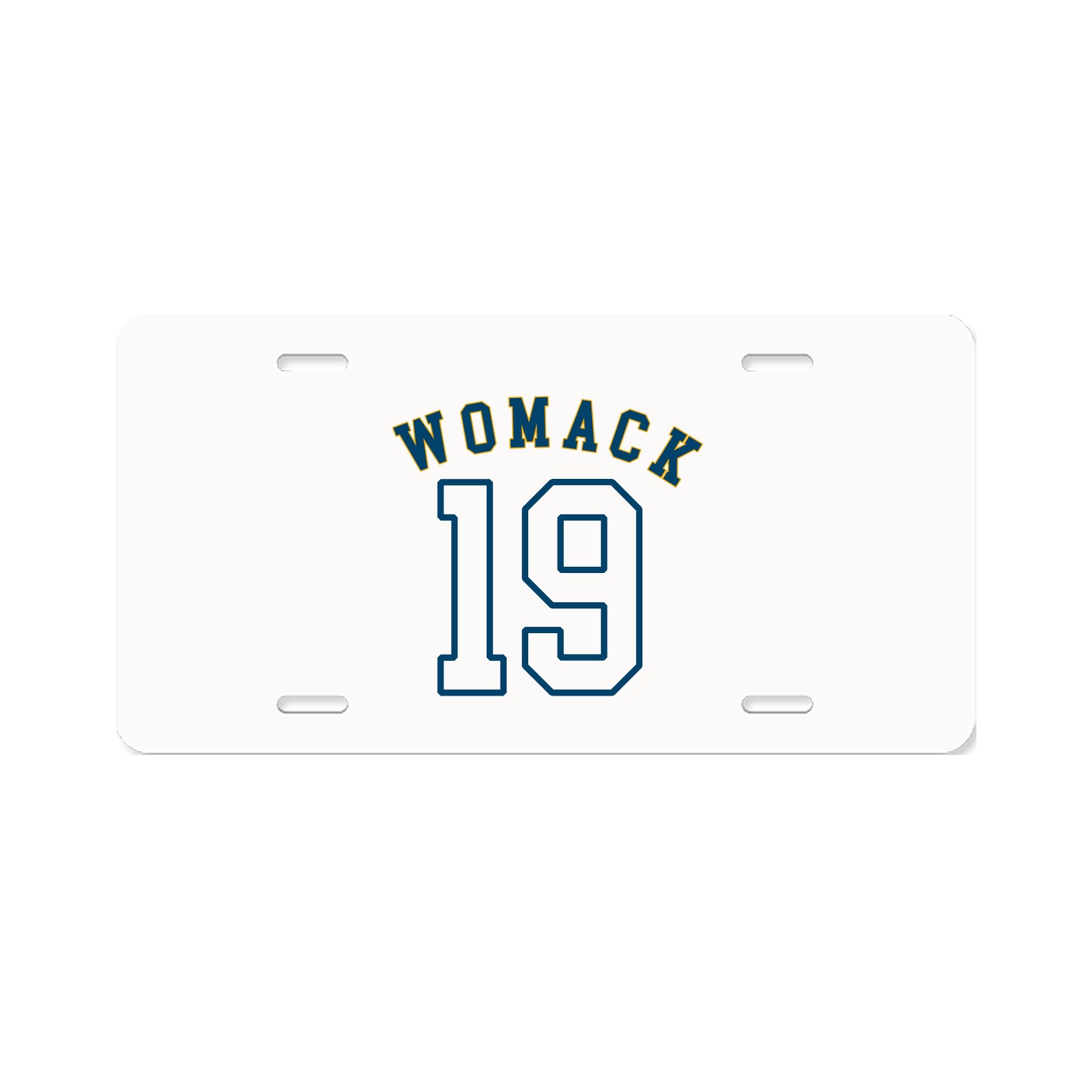 License Plate — Shirsey Arch in Classic