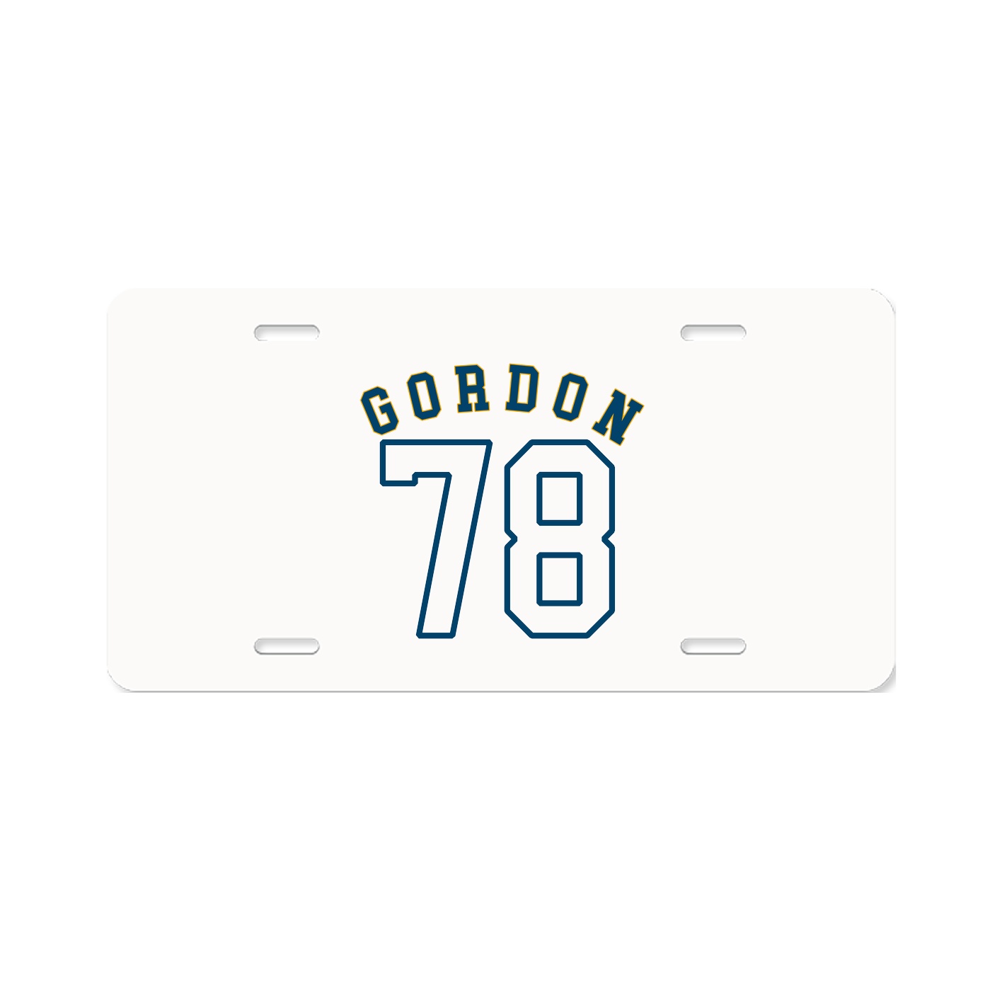 License Plate — Shirsey Arch in Classic