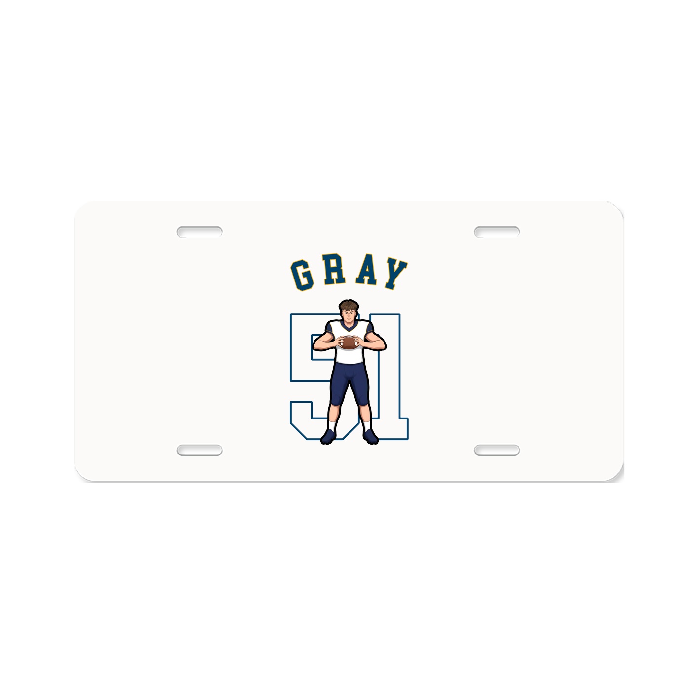 License Plate — Shirsey Arch in Classic
