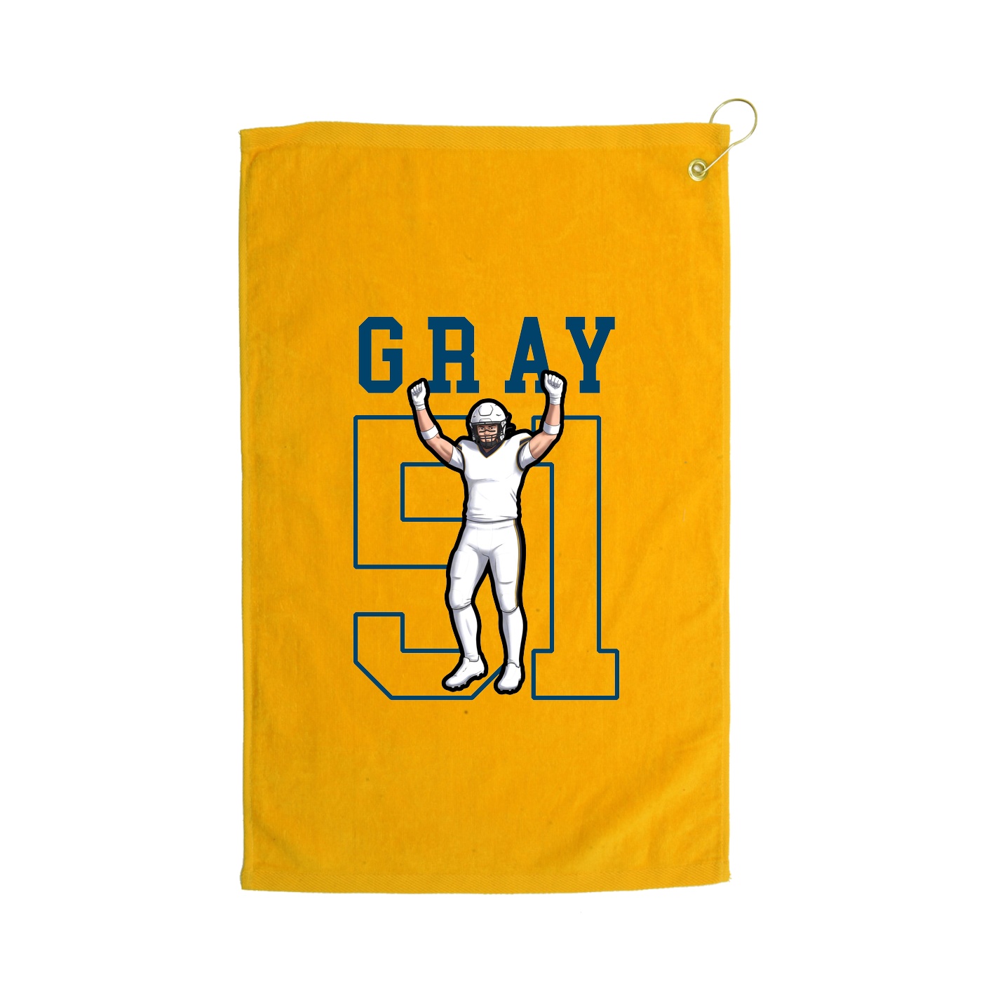 Golf Towel — Shirsey in Gold