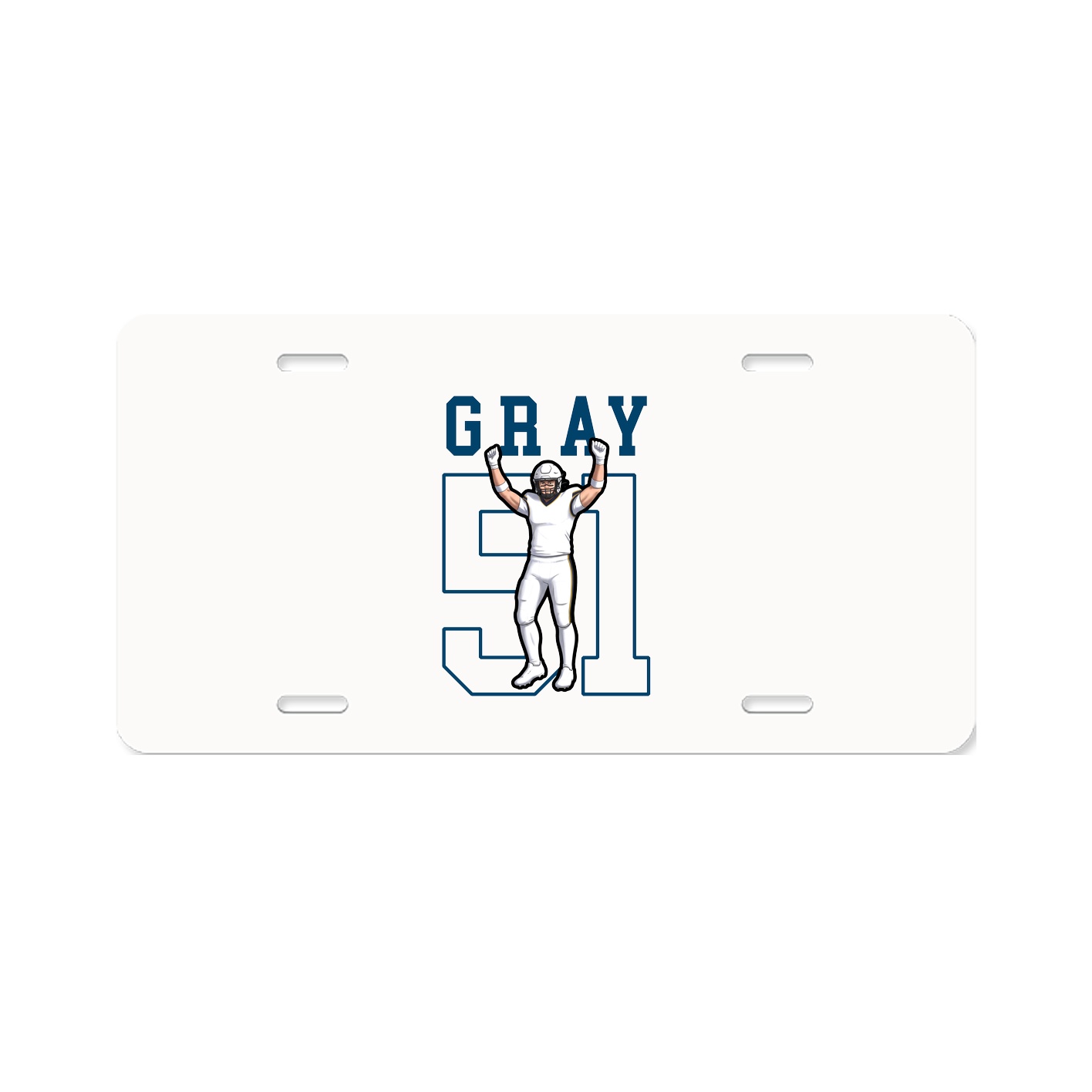 License Plate — Shirsey in Classic