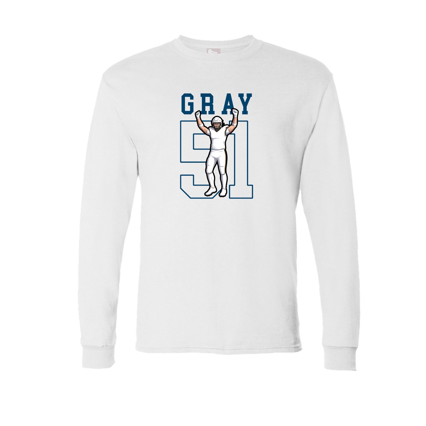 Long Sleeve Tee — Shirsey in White