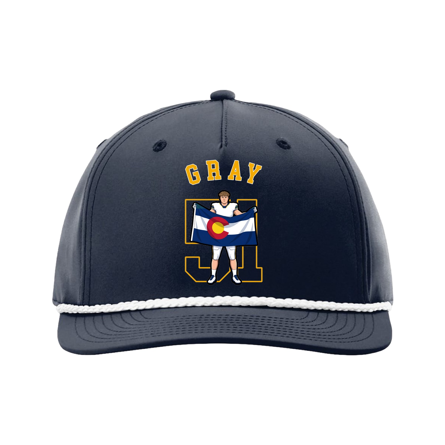 Five-Panel Classic Rope Cap