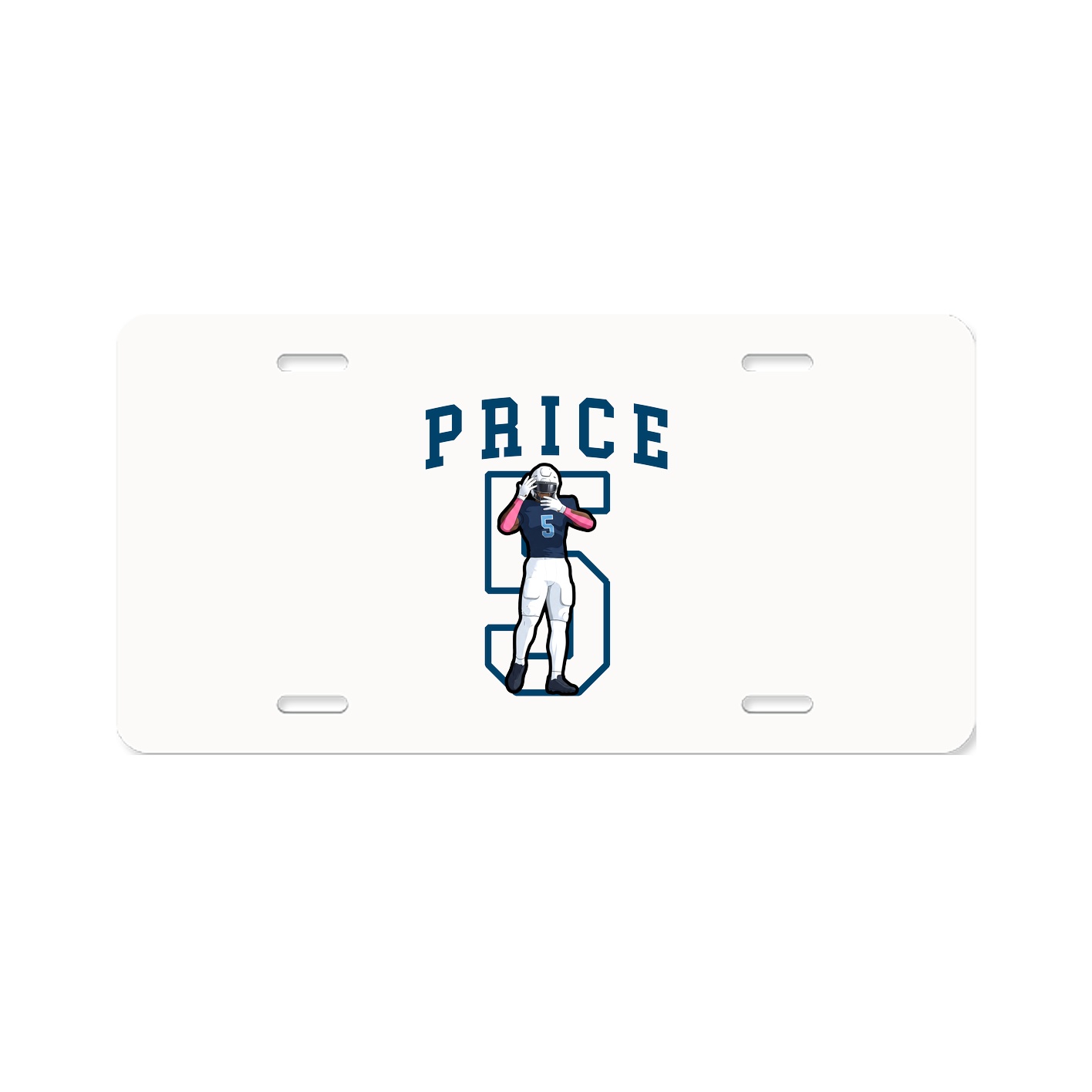 Aluminum License Plate