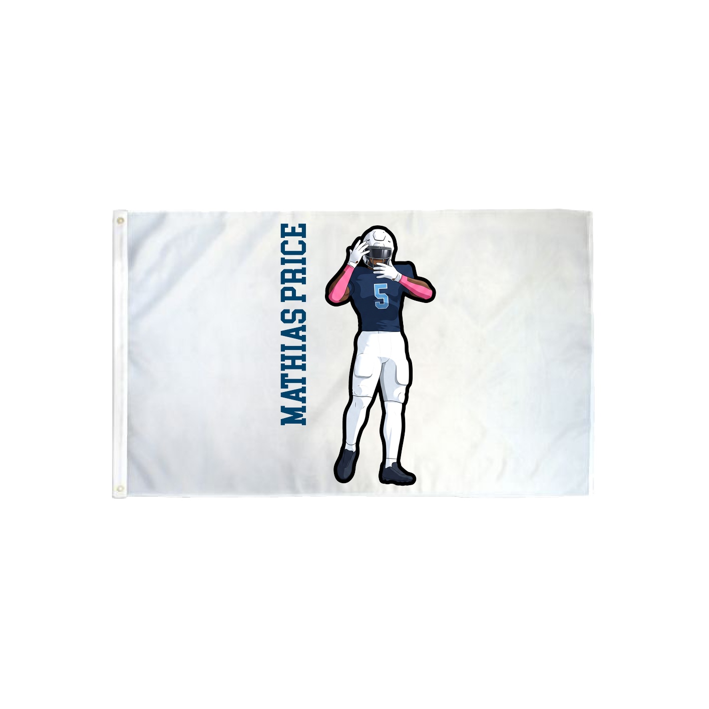 3x5 Flag — Name Vertical in Classic