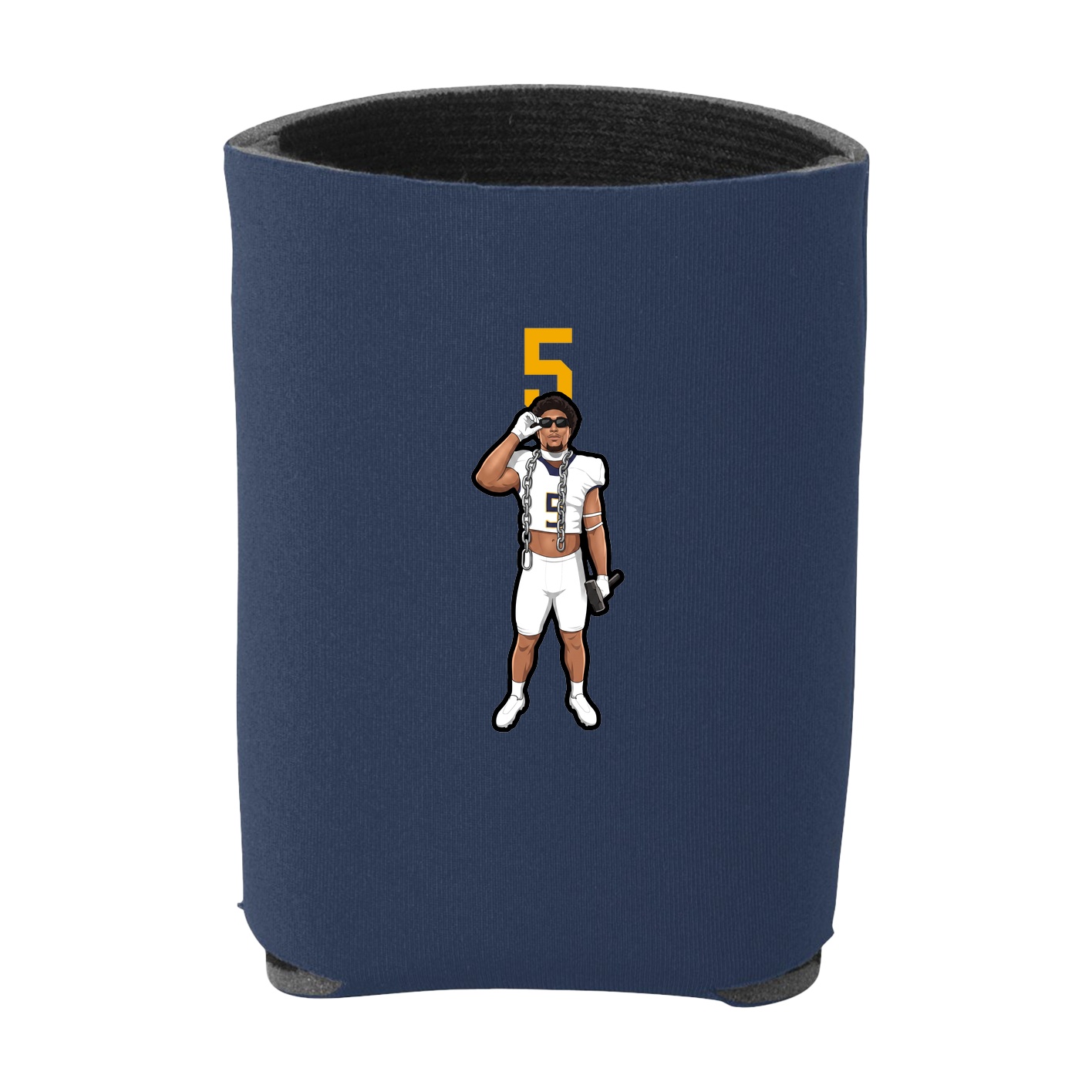 Can Holder — Number Top in Navy