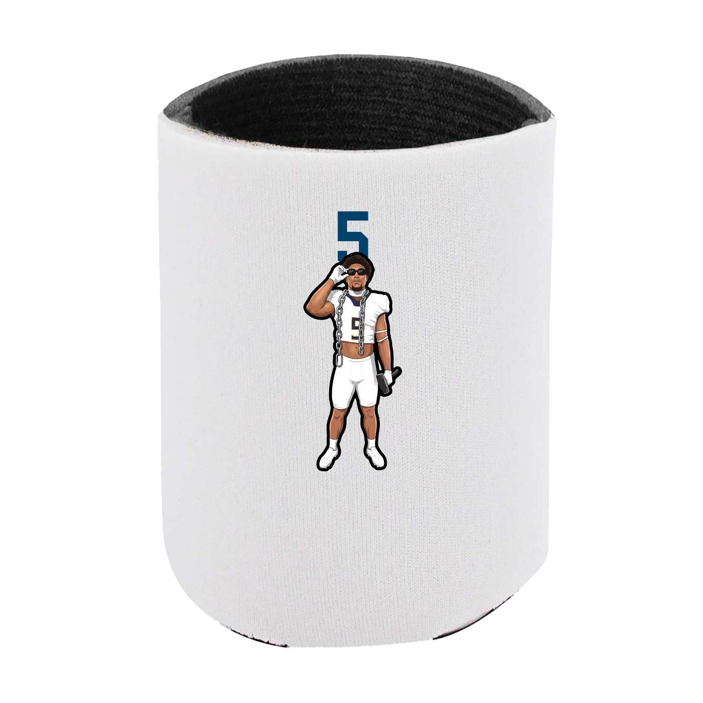 Can Holder — Number Top in White