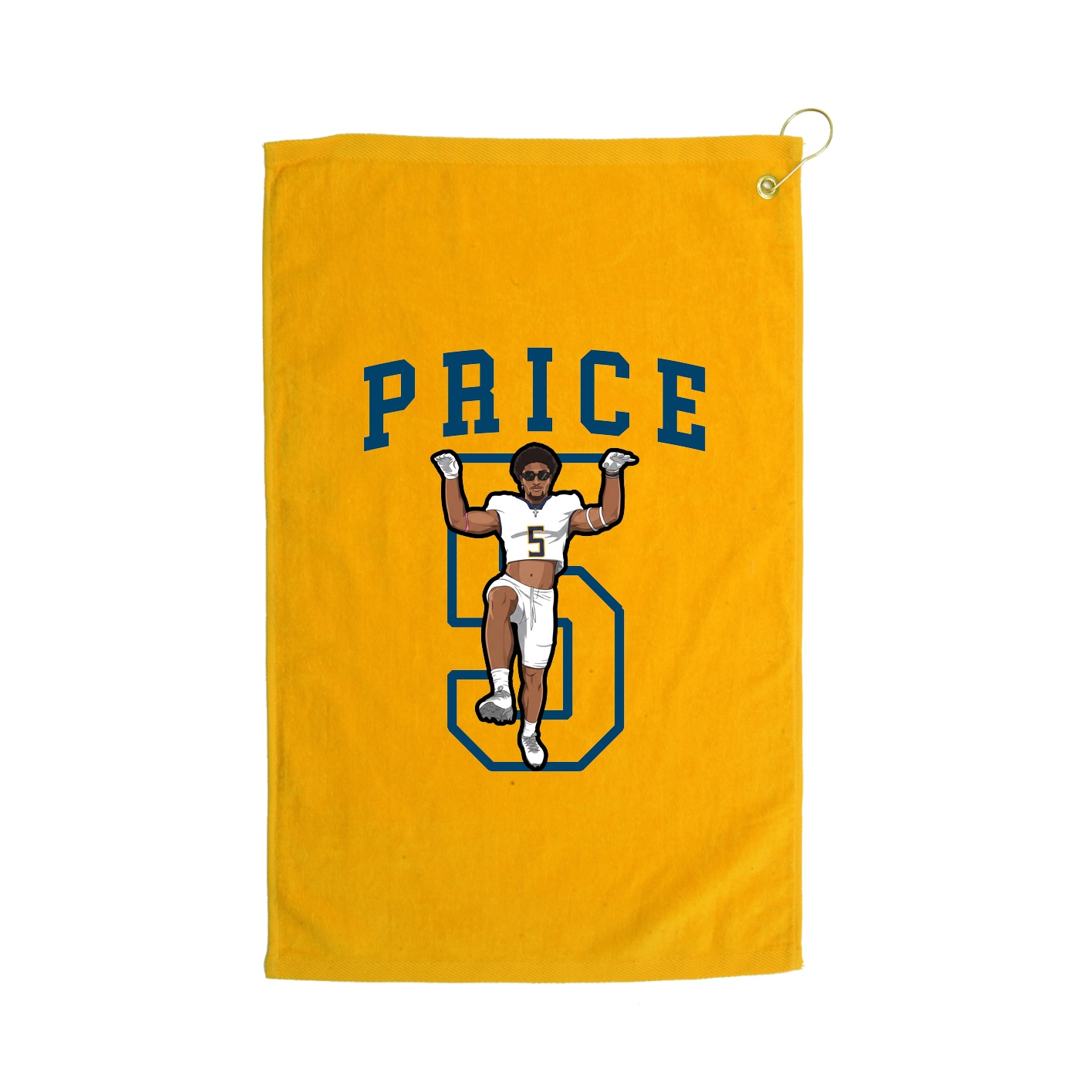 Golf Towel — Shirsey in Gold