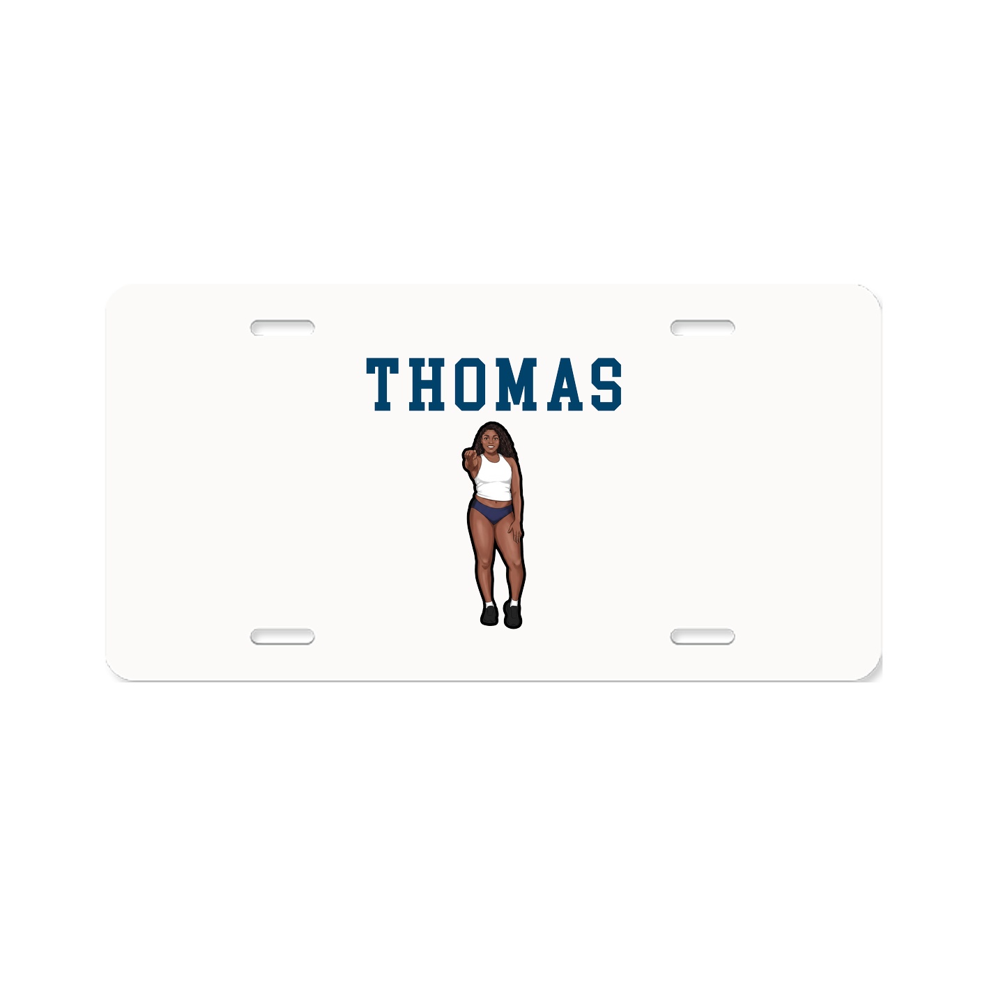 License Plate — Shirsey in Classic