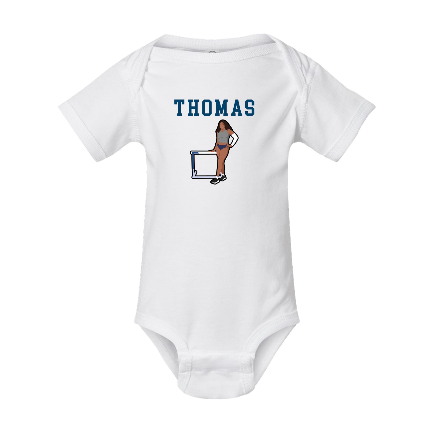 Baby Onesie — Shirsey in White