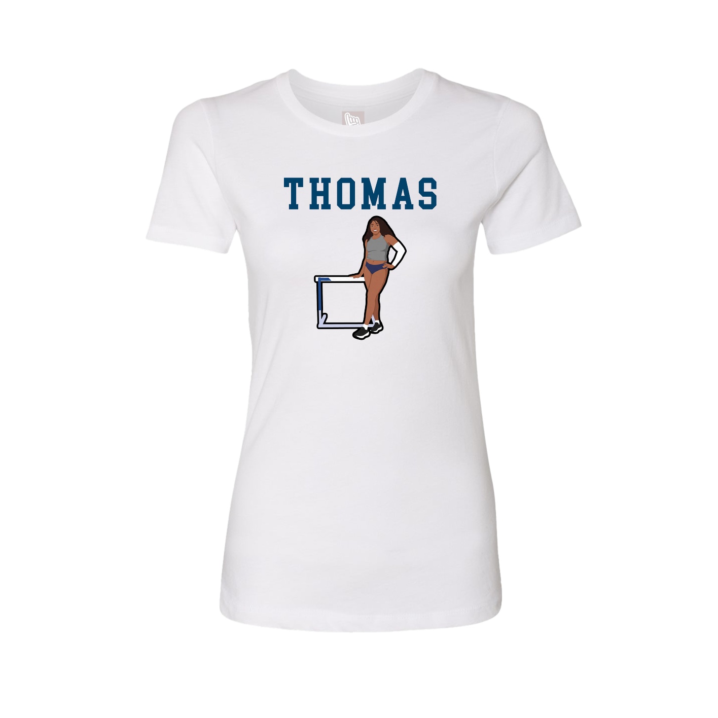 Fitted Women's Tee — Shirsey in White