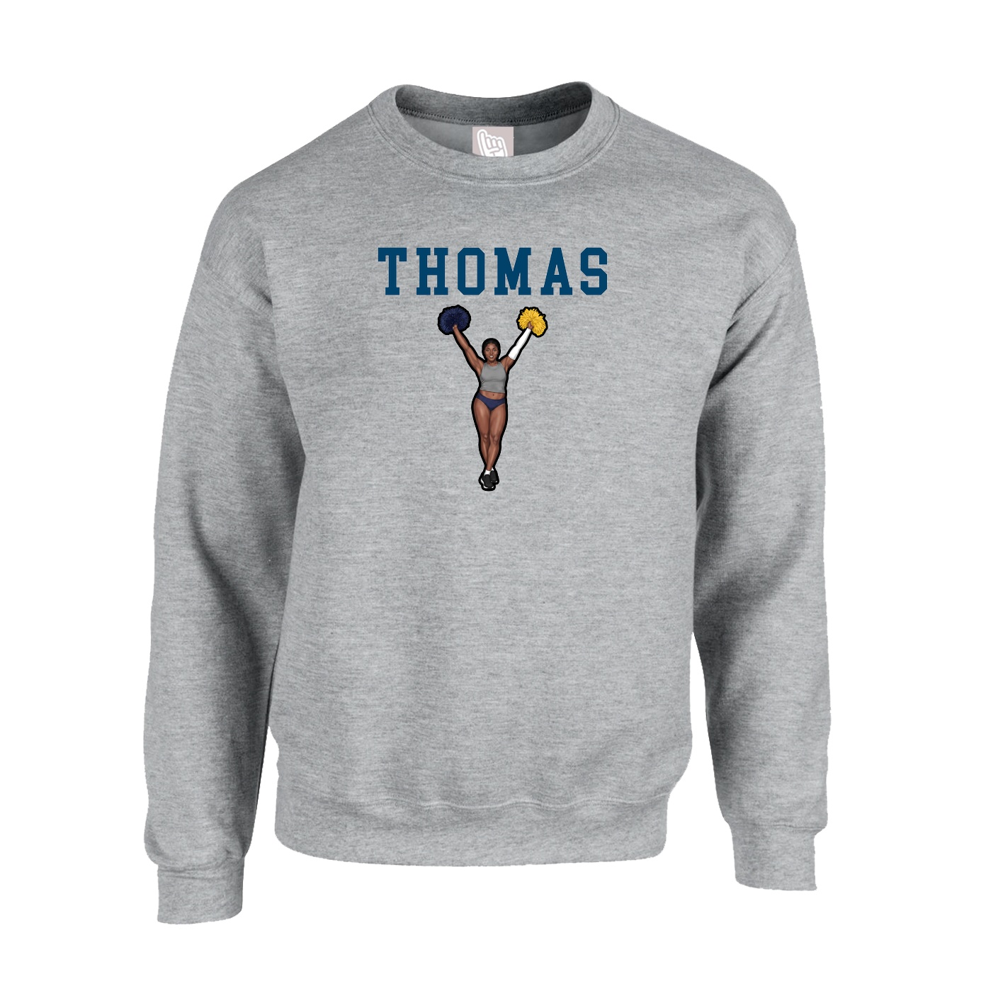 Fleece Crew — Shirsey in Grey