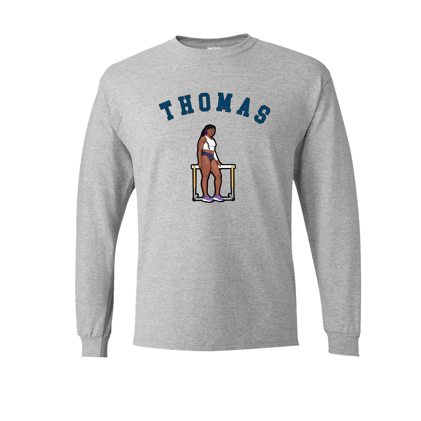 Long Sleeve Tee — Shirsey Arch in Grey