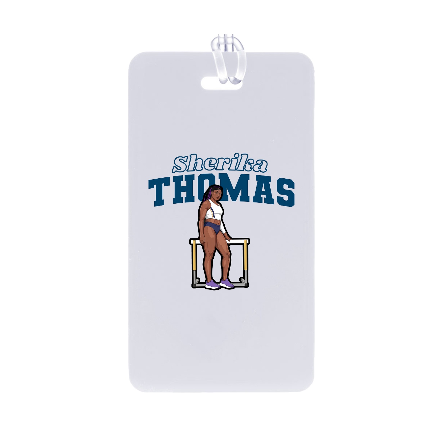 Bag Tag — Name Arch in Classic