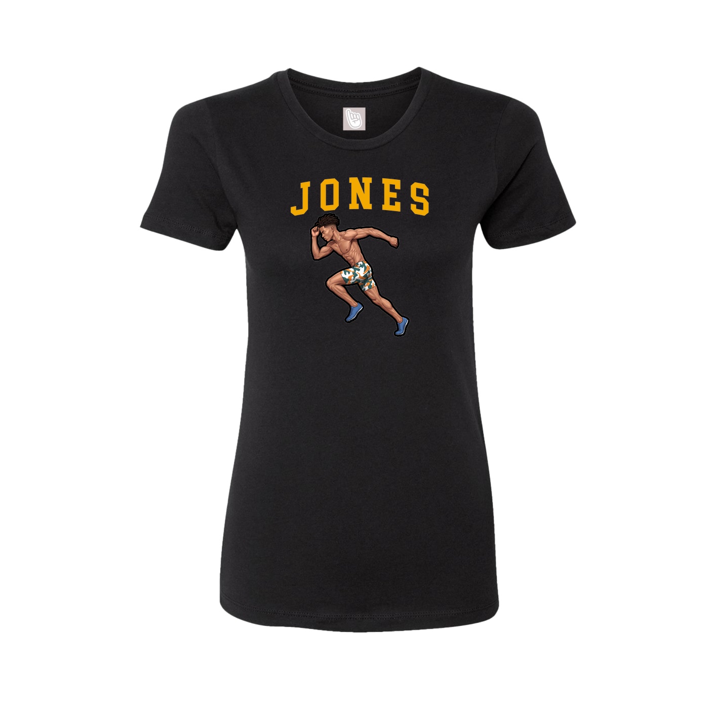Fitted Women's Tee — Shirsey in Black