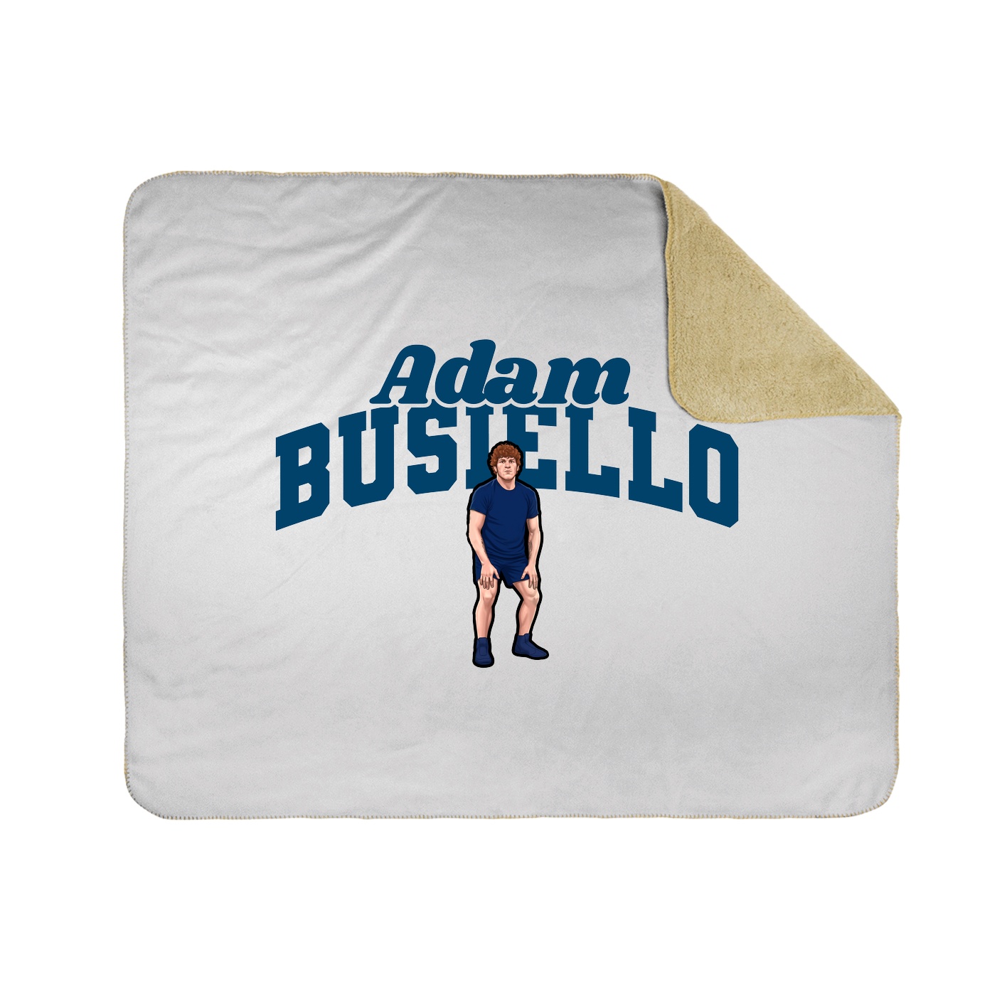 Throw Blanket — Signature Arch in White