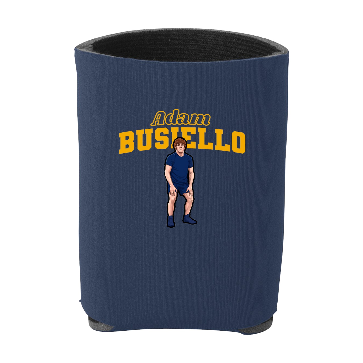 Can Holder — Name Arch in Navy